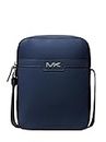 Michael Kors Men's Medium Crossbody Leather Cooper Flight Bag (Navy)