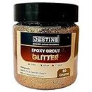 DESTINE™ GLITTER (GOLD, SILVER, COPPER) for Epoxy Grout (50 Grams) | Glitter for Epoxy Grout | Sparkle for Epoxy Grout | Glitter for tile & stone joint | Sparkle for tile & stone joint (Copper)