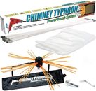 Flexible Chimney Sweep Set DIY Flue Sweeping Brush and Rod Kit Chimney Typhoon