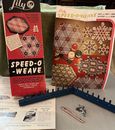 1950's Lily Speed-O-Weave: All Pieces Intact With Original Weaving Booklet !