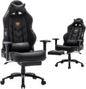 Big and Tall Gaming Chair with Footrest 350Lbs-Racing Computer Gamer Chair, Ergo