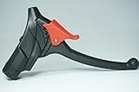 Varios Levier de frein droite/gauche avec blocage pour stationnement ; diamètre de fixation 22 ou 25 mm, - nero/rosso