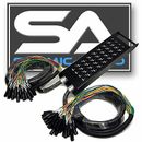 NEW 32 CHANNEL SPLITTER SNAKE CABLE~1 15' & 1 30' Trunk