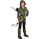 amscan 9901818 Child Boys Prince of Thieves Fancy Dress Robin Hood Costume Outfit (Age 6-8 years)