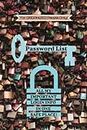 Password List: All My Important Login Info In One Safe Place: A Convenient Size (6" x 9") Easy to Conceal Notebook. One-Stop Collection of Email, Password, Passphrase, User ID, Security Questions