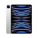 Apple iPad Pro 11″ (4th Generation): with M2 chip, Liquid Retina Display, 256GB, Wi-Fi 6E + 5G Cellular, 12MP front/12MP and 10MP Back Cameras, Face ID, All-Day Battery Life – Silver