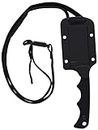 Smith & Wesson H.R.T Cleaver Neck Knife 5.5 in Overall Length with 2 in Blade Length and Breakaway Lanyard