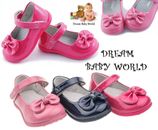 SALE BABY Girls Patent Shoes Leather Insole Occasion Party UK 3-4 BALLERINA NEW