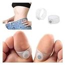 Business TO Customer 2 pair Slimming Silicone Foot Massage Magnetic Toe Ring Fat Weight Loss Health Foot Care Health Care Products Beauty Massagem