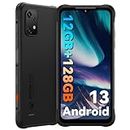 UMIDIGI Bison X20 Smartphone Incassable, 6+6GB RAM+128GB ROM-1TB Android 13 Telephone Portable, 6,53" HD+ 6000mAh Batterie, 20MP Caméra Ttéléphone Incassable, NFC+OTG+GPS+Beidou, SIM+Hybride