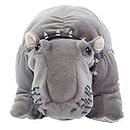 FARTINGBERT Bert The Farting Hippo Plush Toy Stuffed Animal 15inches
