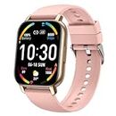 Smart Watch (Answer/Make Calls), 1.85" Smartwatch for Men Women IP68 Waterproof, 112 Sport Modes, Fitness Activity Tracker, Heart Rate Monitor Sleep Step Counter, Smart Watches for Android iPhone Pink