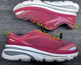 Hoka One One Bondi 3 Mujer 7 Zapatos Rojo Correr Caminar Gimnasio Entrenador Confort