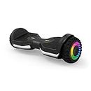 Jetson Flash Self Balancing Hoverboard, Built In Bluetooth Speaker, All Terrain Tires, Reach Speeds Up To 10 MPH, Range Of Up To 12 Miles, Ages 13+, Black, JFLASH-BB