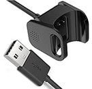TechTrendz Replacement USB Charging Cable for Fitbit Charge 4 Smartwatch Charger -Black