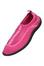 Mountain Warehouse Bermuda Womens Aqua Shoes - Neoprene Design Wet Shoes, Mesh Panel Water Shoes, Slip On, Lightweight Swim Shoes - for Beach Underwater Walking Dark Pink Womens Shoe Size 5 UK