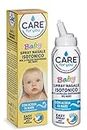 CARE for You, Spray Nasale Isotonico Baby - Spray Nasale Bambini, Soluzione Isotonica, Pulizia Quotidiana del Naso, Indicato per Bambini e Neonati, 2+ Mesi, 100 ml