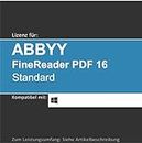 Lizenz für ABBYY FineReader PDF 16 STANDARD I 2024 I 1 Gerät I 1-3 Jahr(e) I Vollversion | Windows PC/Laptop | Lizenzcode per Post o. E-Mail von softwareGO (postalischer Versand, 1 Jahr)