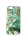 Case für iPhone 7P/ 8P - Grüne Marble