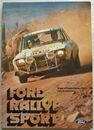 Ford Rally Sport Book of Performance Piezas y accesorios 1971 Capri Escort