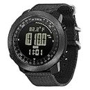 NORTH EDGE Apache Men's Outdoor Sport Digital Wrist Watch Multifunctional Smart Watch Swimming Military Army Watches Altimeter Barometer Compass Waterproof 50m for Mountaineering