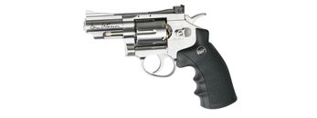 ASG Licensed Dan Wesson 2.5" CO2 .177 Air Revolver Airgun (SILVER)