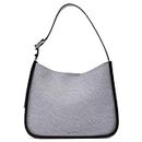 Calvin Klein Women's Dana Organizational Hobo Shoulder Bag, Gray