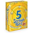 5 Second Rule Game Jr. - Simple Questions Card Game for Family Fun, Party, Kids, Travel, Game Night & Sleepovers - Think Fast and Shout Out Answers - For Ages 6+