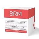 BRM Chemicals Sodium Hydroxide Pellets - 1 KG For Soap Making, Shampoo, Cosmetics, Serum Making, Beauty Formulations, Moisturizer, Lotion Making & DIY Personal Care For Face, Hair, Skin & Body