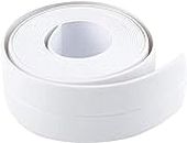 Tape Caulk Strip, PVC Self Adhesive Caulking Sealing Tape for Kitchen Sink Toilet Bathroom Shower and Bathtub