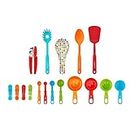 Farberware Color Series 17 Piece Cooking Tools & Gadget Set