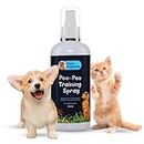 Papa Pawsome’s Pee-Poo Toilet Training Spray for Dog and Cat, 250 ml | Potty Training Spray for Puppy & Kitten | No More Marking | Train Your Dogs & Cats Where to Potty and Pee | Indoor & Outdoor Use