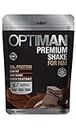 Optiman Premium Shake For Him -with 30g Protein Powder - Meal Replacement Shakes - Diet Shake - Chocolate 784g Pouch
