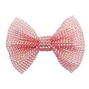 Great Pretenders- Barettes Boutique Pink Gem Bow Ornamenti per Capelli, Multicolore, 90802