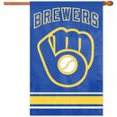 Milwaukee Brewers 44" x 28" Applique Team Flag
