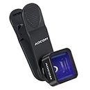 Adcom 1.33x Anamorphic Mobile Phone Camera Lens - Compatible with All iPhone & Android Smartphones (Black)