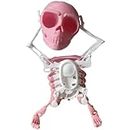 Lpitoy Giocattolo Scheletro Danzante in 3D | Giocattolo da Cranio da Ballo Divertente, Straordinario Scheletro Danzante Wind Up Skeleton Dancing Toy