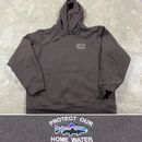 Patagonia Uprisal Hoodie M Men’s Sweatshirt Trout Protect Our Home Water Logo