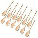 Kitchen Wooden Spoons Mixing Baking Serving Utensils Puppets 25cm - Set of 12 by Rich Home Supplies