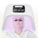 Fxtiaa Led-Face-Tool，LED Light Therapy Facial Mask，7 in 1 Beauty Equipment for Skin Care at Home