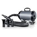 Powerful Car Dryer Air Blower for Car Detailing, Car Blower for Drying with Adjustable Airflow for Motorcycle Wash Dryer, 14 Foot Flexible Hose Car Wash Blower Dryer, Car Air Dryer with 360° Wheel