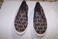 MICHAEL Kors Shoes Brown Size 9 Slip On Sneakers Athletic