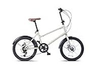 Wildtrak - Bicicleta de Ciudad, Adulto, 20 pulgadas, 6 Velocidades, Cambios Shimano - Gris