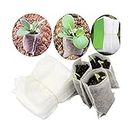 esowemsn 200pcs 3.2inch X 3.9inch Non-Woven Seedling Nursery Bags Fabric Seed Planting Bag Pots for Plants,Fruits,Vegetables Planting Transplant Grow Pouch Home Garden Accessories