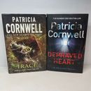 2X Patricia Cornwell Kay Scarpetta Hardcover Books Bundle Lot Crime, Thriller