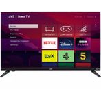 JVC LT-24CR230 Roku TV 24" Smart HD TV LED HDR pronta per