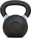 Yes4All Powder Coated Cast Iron Competition Kettlebell with Wide Handles & Flat Bottoms – 16 KG / 35 LB