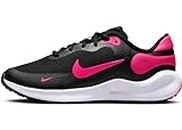 Nike Revolution 7 Boys FB7689-002 (Black/Hyper Pink-White), Size 6.5