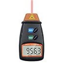 Tachometer, Eacam Handheld Digital Tachometer, 2.5-99999RPM Non-Contact Laser Rotation Speed Meter with Cloth Bag for Motors Fans Washing Machine Automobiles