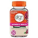 Align Women's Health Prebiotic + Probiotic Gummies, Helps Prevent Urinary Tract Infections, Cranberry Flavoured, 50 Gummies